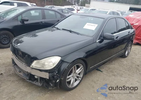 2013 Mercedes-Benz C 300 Sport 4Matic from USA, damaged, VIN WDDGF8AB4DR262395